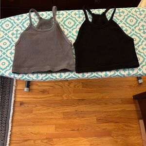 BUNDLE (2) Free People FP Movement Happiness Runs Crop Tanks S/M